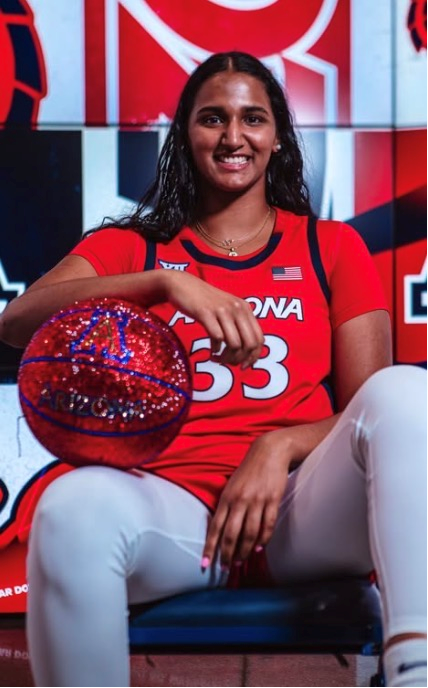 Priyanka Ponnam, Team NExXGEN alumna, University of Arizona basketball